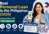Best Personal Loan in the Philippines (2026) – Apply Online with Fast Approval
