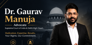 Dr. Gaurav Manuja, Advocate | Supreme Court of India & Delhi High Court